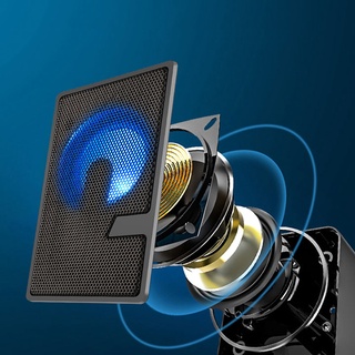 Loa máy tính - Loa vi tính D7 ♦FREE SHIP♦Super Bass hiển thị đèn LED cao cấp