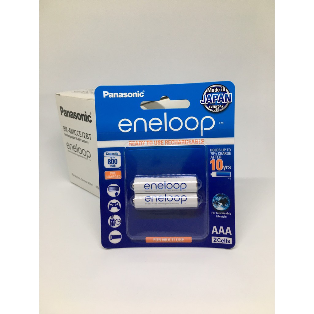 [Chính hãng] Pin sạc AA Panasonic Eneloop 2000mAh và Pin sạc AAA Panasonic Eneloop 800mAh