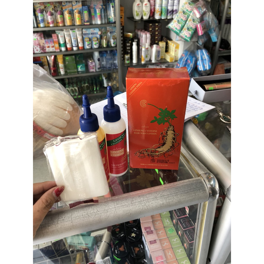 Thuốc uốn tóc sâm đỏ Gingsen