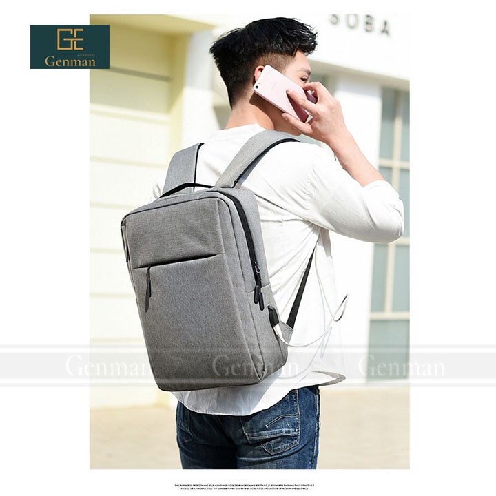 Balo Laptop Nam Nữ, Thiết Kế Tinh Tế, Chất Vải Dày, Hàng Xuất Đầy Đủ Tem - Balo Thời Trang