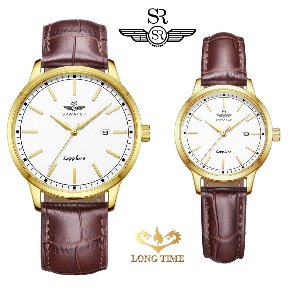 Đồng hồ đôi SRWATCH SL3008.4602CV nữ và SG3008.4602CV nam thumbnail
