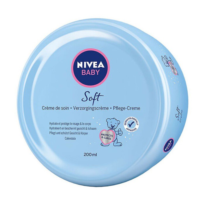 KEM DƯỠNG ẨM TOÀN THÂN CHO BÉ NIVEA BABY PURE & SENSITIVE DÀNH CHO DA NHẬY CẢM 150ml - HÀNG NHẬP ĐỨC