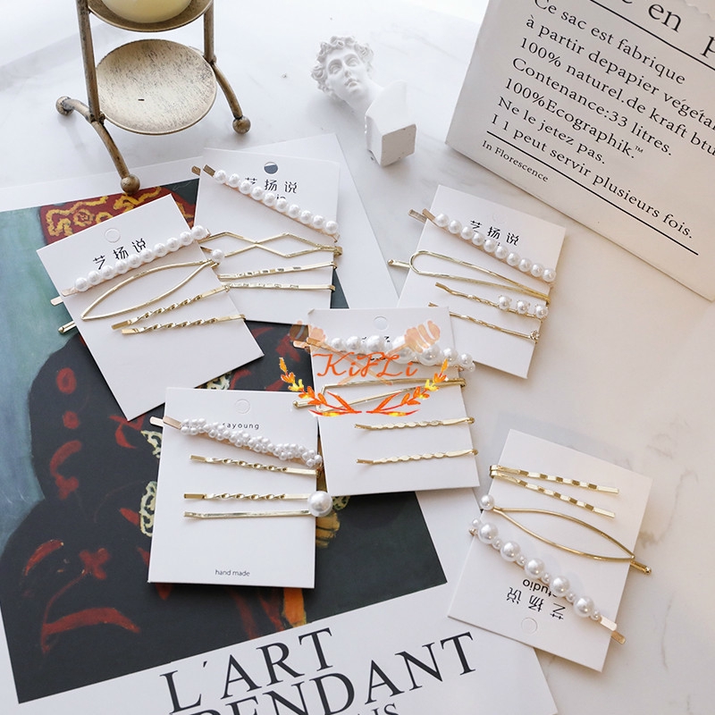 Fashionable Artificial Pearl Hairpin