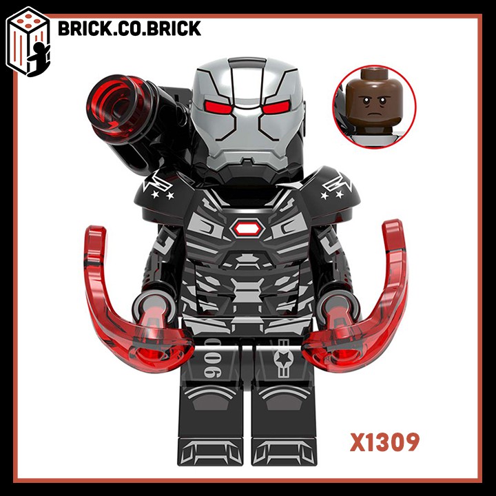 Non LEGO Siêu Anh Hùng Đồ Chơi Lắp Ráp Mô Hình Super Hero Marvels Dc Comics Shuri, War Machine, Falcon X0263 XINH