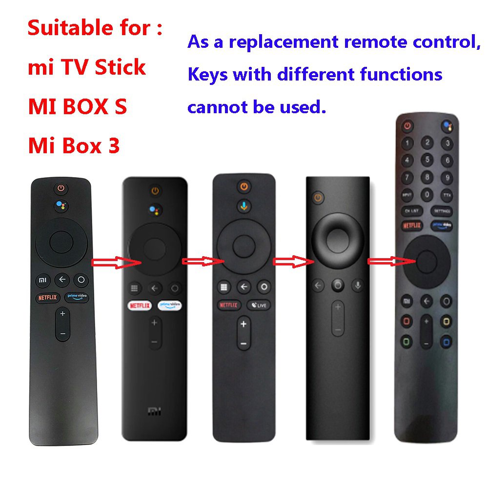 XMRM-00A Giọng Nói MỚI Remote Cho Mi 4A 4S 4X 4K Ultra HD Android TV CHO Xiaomi MI BOX S BOX 3 Hộp 4