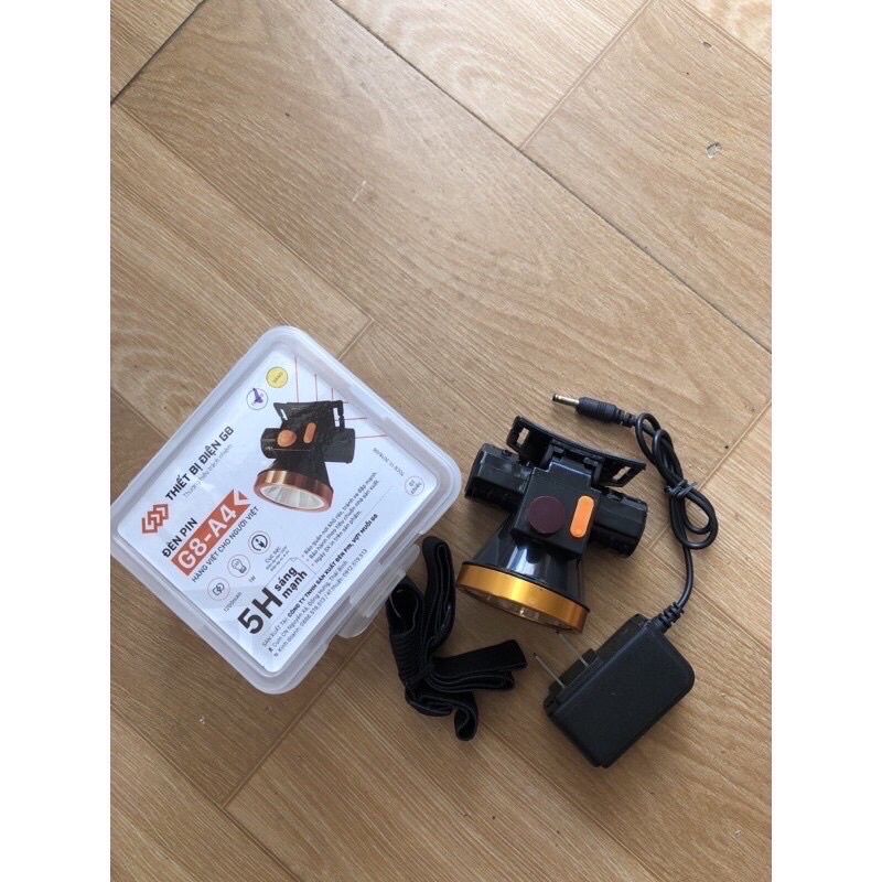 Đèn Pin Đội Đầu Siêu Sáng G8-A4 Pin Sạc