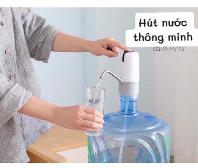 HÚT NƯỚC TỰ ĐỘNG THÔNG MINH SẠC ĐIỆN