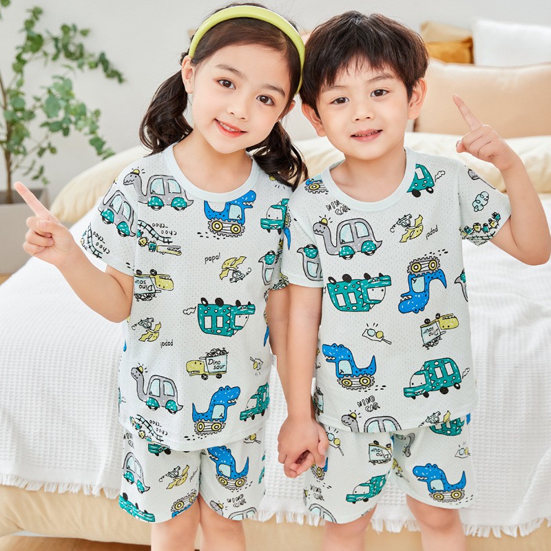 [SALE] BT5⚡Size đại 11-35kg⚡Bộ thun thông hơi hàn quốc xịn 100% cotton mùa hè cho bé ⚡Thời trang trẻ em FREESHIP