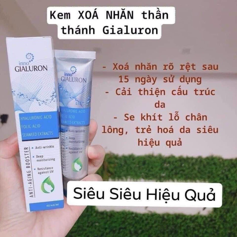 [SALE] [CAM KẾT 100% CHÍNH HÃNG] Kem Chống Lão Hóa Da, Mờ Nếp Nhăn Inno Gialuron Nga 40ml