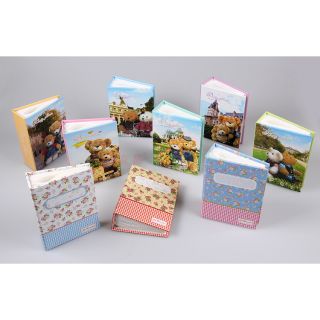 Album ảnh chứa 100 ảnh 9x12 ép plastic hoặc 10x15 ép lụa bìa hoa vintage/bìa gấu bông kute