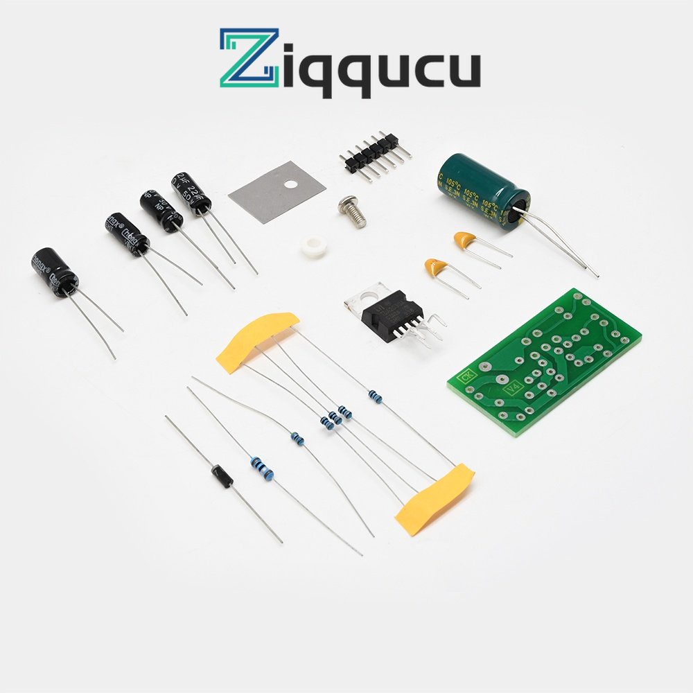Bảng mạch khuếch đại âm thanh điện tử ZIQQUCU TDA2030A Mono 18W DC 9-24V chuyên dụng
