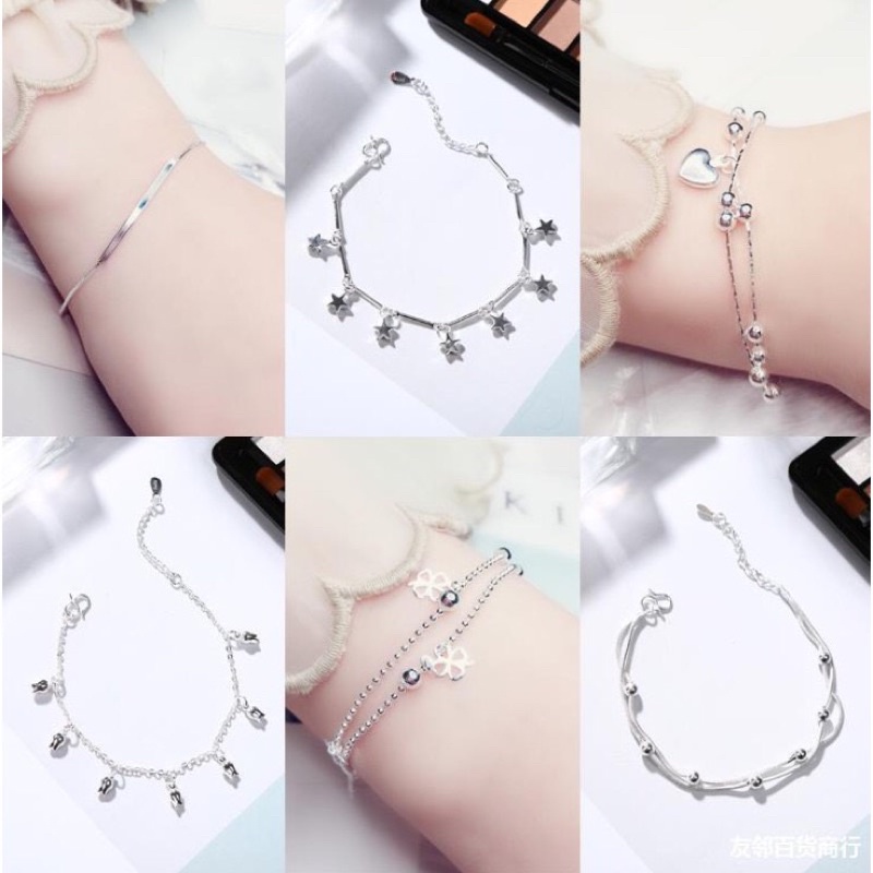 Vòng tay, lắc chân tay mỹ ký mẫu trẻ trung [THIẾT KẾ CẦU KỲ]