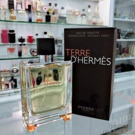 [ Auth ] Nước hoa nam chính hãng dùng thử Hermes Terre D’Hermes EDT chiết 10ml
