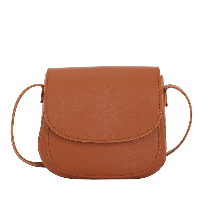 Túi đeo vai IELGY màu trơn phong cách phương Tây cổ điển cá tính cho nữ