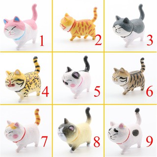 Mô Hình Mèo Dễ Thương Dùng Trang Trí Bàn Làm Việc Tiểu Cảnh