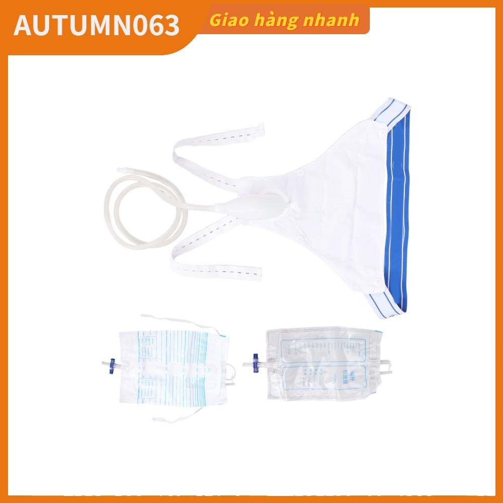 Bộ dụng cụ thu nước tiểu bằng silicon chống rò rỉ có thể đeo cho người cao tuổi
