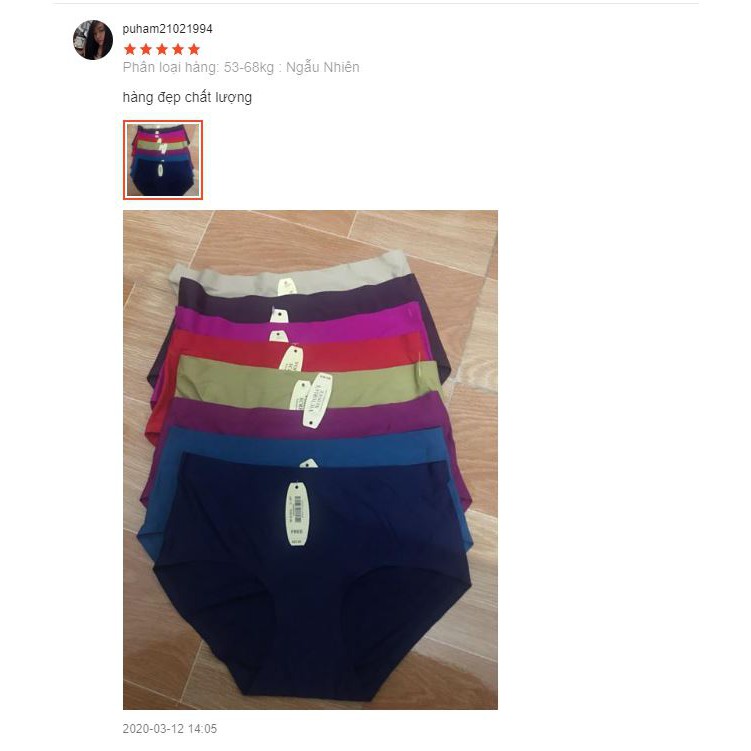 Quần Lót Đúc Su Không Đường May (38-68kg) -Quần đúc su không đường may loại đẹp -không đường may cao cấp-🍃QUẦN SU MÁT | BigBuy360 - bigbuy360.vn