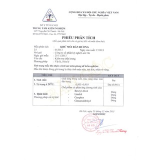 Tinh dầu gỗ đàn hương LamHa