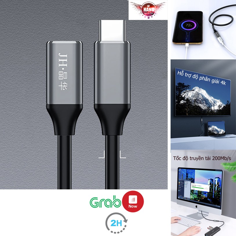 Cáp nối Usb Type-c 3.1 cho iMac, màn hình, macbook - Jinghua U920a