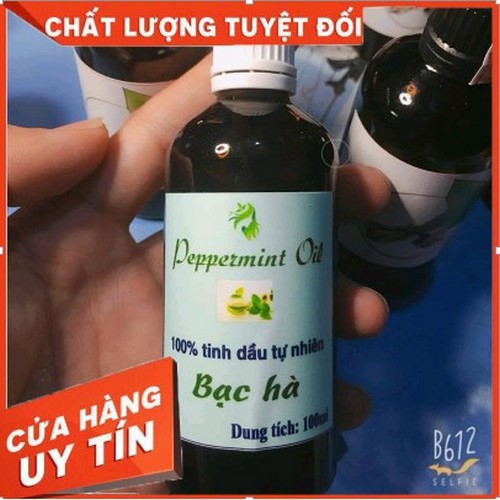 Tinh dầu bạc hà nguyên chất chai 100ml