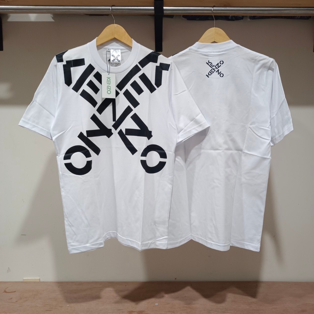 Áo Thun Đen Thêu Logo Kenzo Tiger Cỡ Lớn Thời Trang Cao Cấp