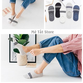 Tất Đi Giày Lười, Vớ Lười Nam Nữ Cao Cấp Siêu Đẹp (Chống trượt gót)