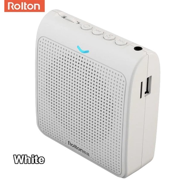 Loa trợ giảng đa năng 4 trong 1 ROLTON K100. Máy Trợ Giảng Có Dây Đa Năng 4 Trong 1 Rolton K100 D00-810