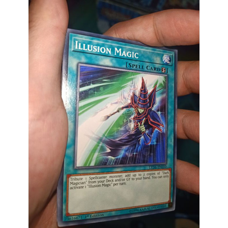 Tên thẻ bài yugioh: Illusion Magic - LED6-EN010 - Common 1st Edition