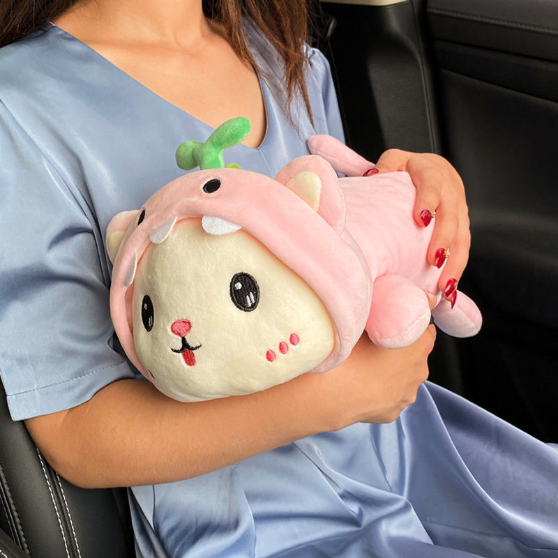 Hộp Đựng Khăn Giấy Đa Năng Dùng Trên Xe Ô Tô Kiểu Hoạt Hình Dễ Thương