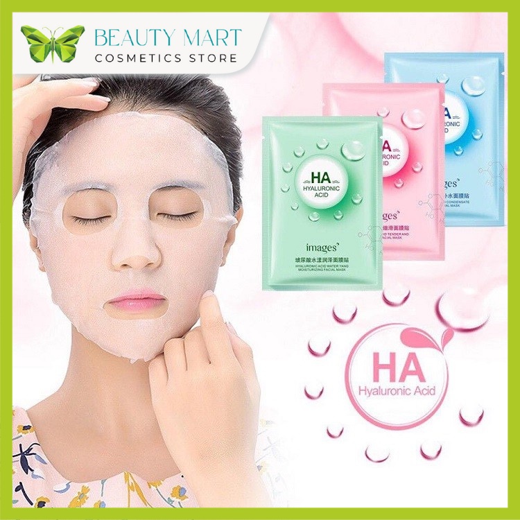 Mặt nạ HA Images dưỡng ẩm giúp da trắng sáng mịn màng  - 25g