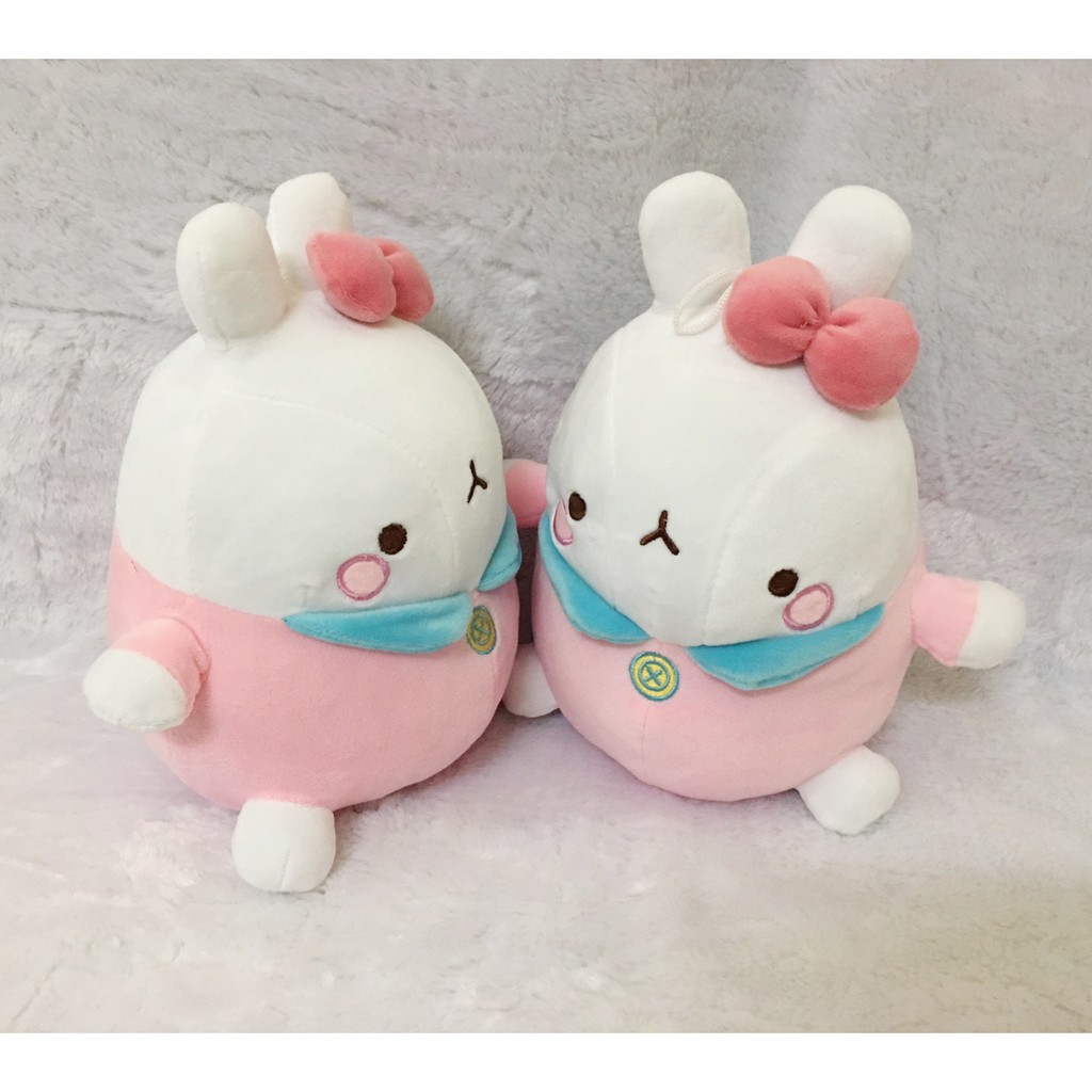 GẤU BÔNG THỎ MOLANG DỄ THƯƠNG ĐÁNG YÊU (25 CM) VẢI MINISO MỀM MỊN, HÀNG LOẠI 1 CAO CẤP