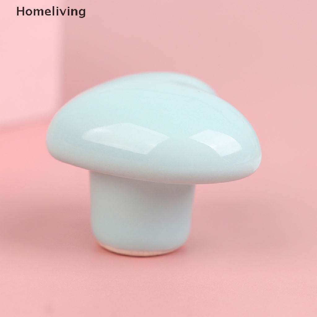 Tay Nắm Ngăn Kéo Tủ Bằng Sứ Hình Tròn Họa Tiết Hoạt Hình Nhiều Màu