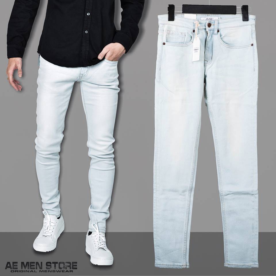 Quần jean nam rách skinny của Routine