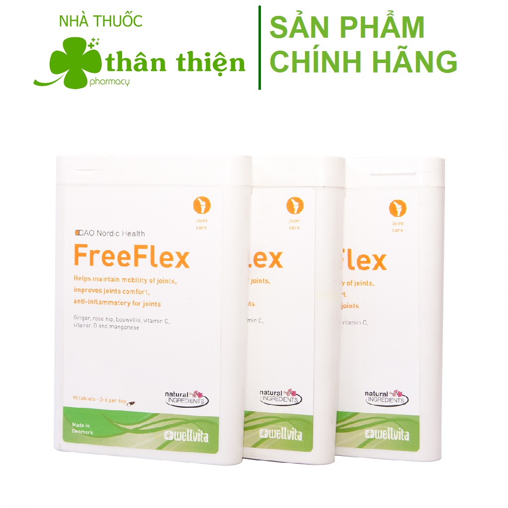 Free Flex - Hỗ trợ tăng dịch nhờn khớp, giảm đau xương khớp, tăng khả năng vận động