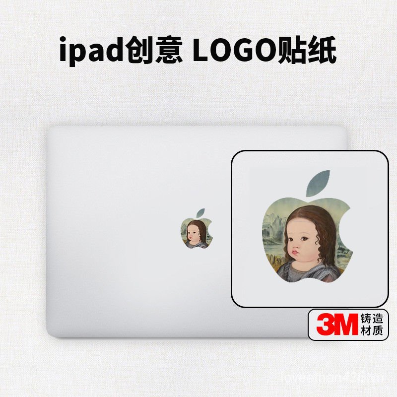 Miếng Dán Logo Hoạt Hình Cho Laptop Apple Notebook