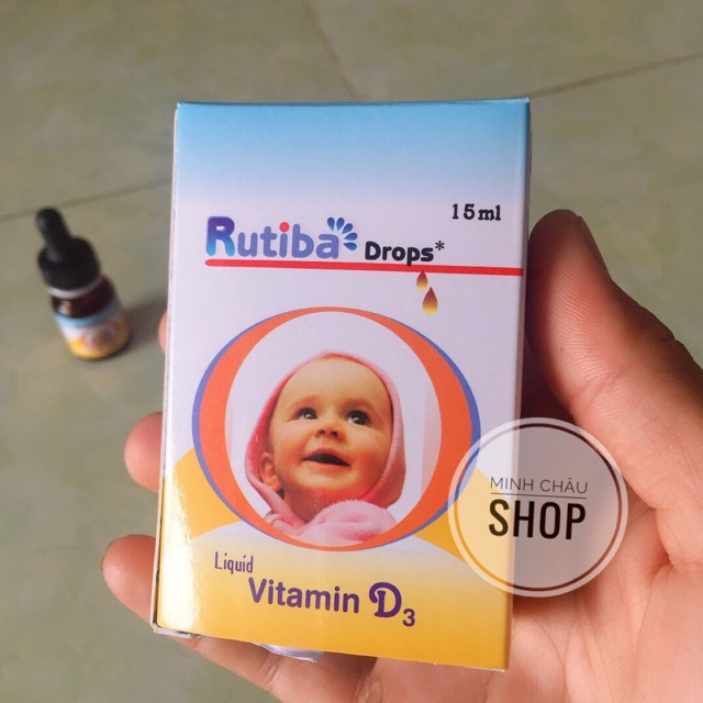 [ Combo 2 lọ] [ Trực tiếp trong viện] Vitamin D3 cho bé nhỏ giọt