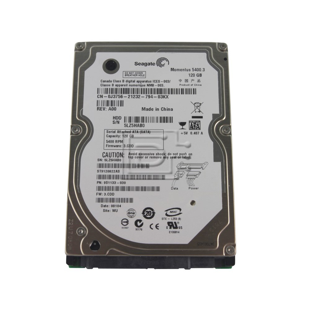 Ổ cứng seagate, toshiba, hitachi, western.. 160GB, 120G, 250G, 500G, 1T tháo máy zin dùng cho laptop or box 2.5 (cũ)