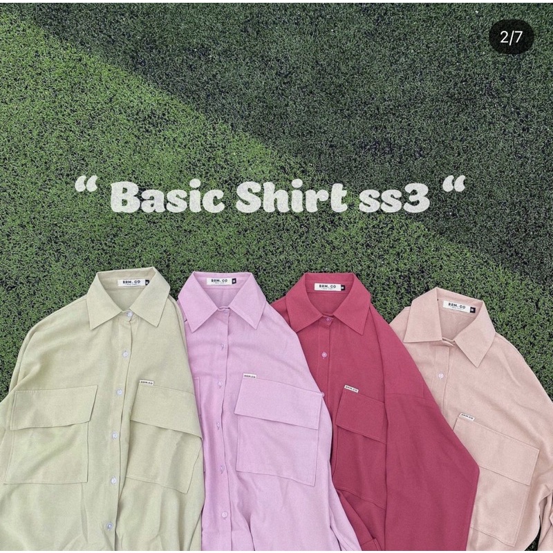 Basic shirt ss3 BRM