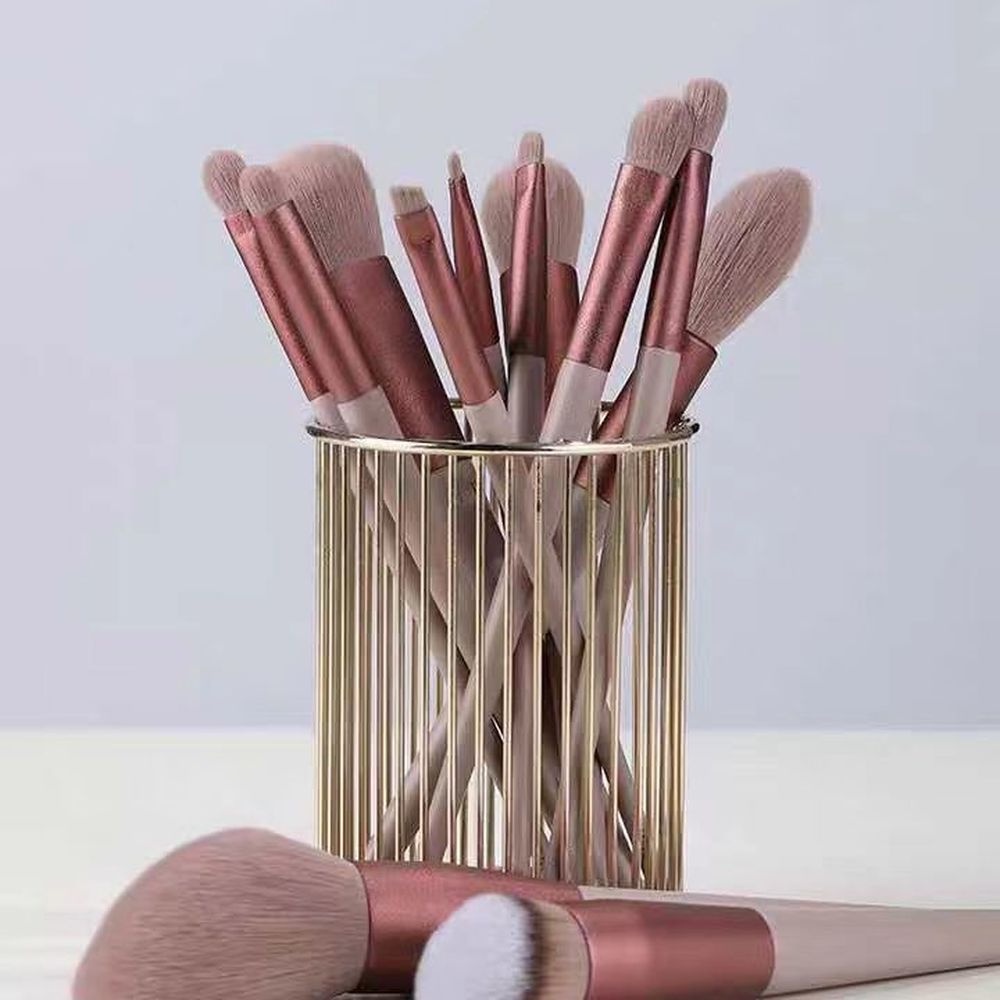 Set Cọ Trang Điểm Phấn Mắt / Phấn Nền / Má Hồng Mềm Mịn Dành Cho Nữ