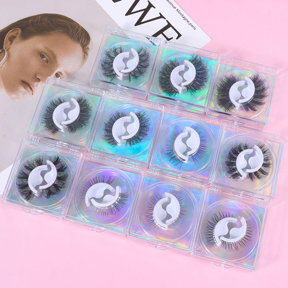 Lông Mi Giả Cong Dày 3D Tự Nhiên Tái Sử Dụng Tiện Lợi