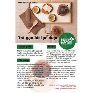 Trà gạo lứt