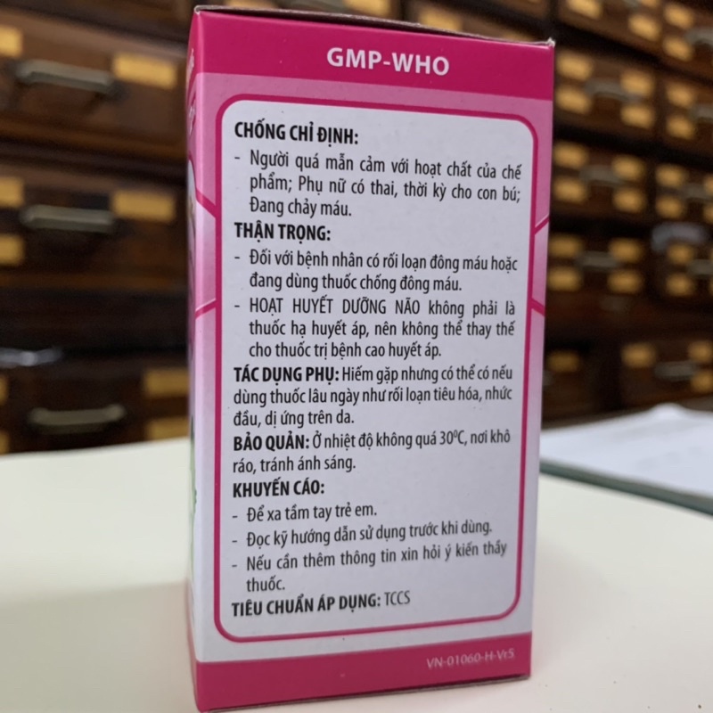 Hoạt Huyết Dưỡng Não Fito - tăng tuần hoàn máu não - cải thiện trí nhớ - cerebral tonic