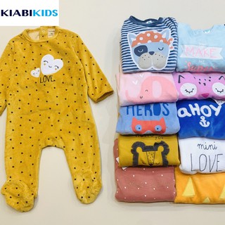 [KIABI XUẤT XỊN] LẺ 1 CÁI BODY NGỦ KIABI NỈ COTTON VÀ NHUNG MỊN