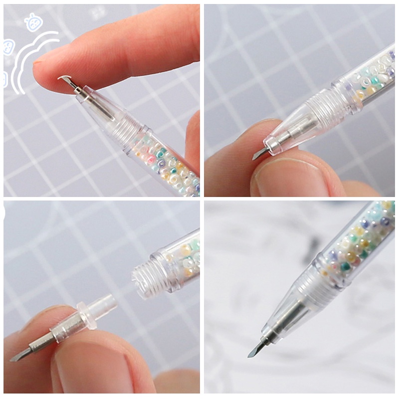 Dao cắt dán bằng acrylic chuyên dụng cho học sinh
