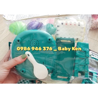 Bộ đồ chơi nấu ăn có nồi cơm điện hàng đẹp cho bé thoả sức sáng tạo