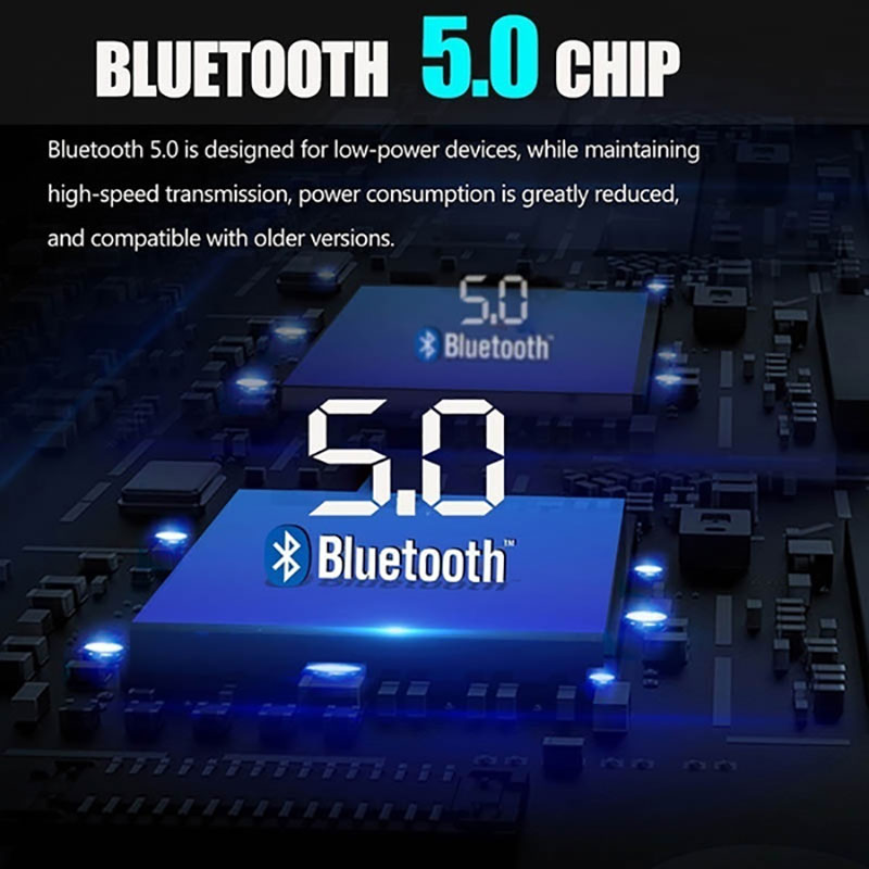 Bộ sạc xe hơi hỗ trợ phát Bluetooth 5.0 FM kiêm máy nghe nhạc MP3