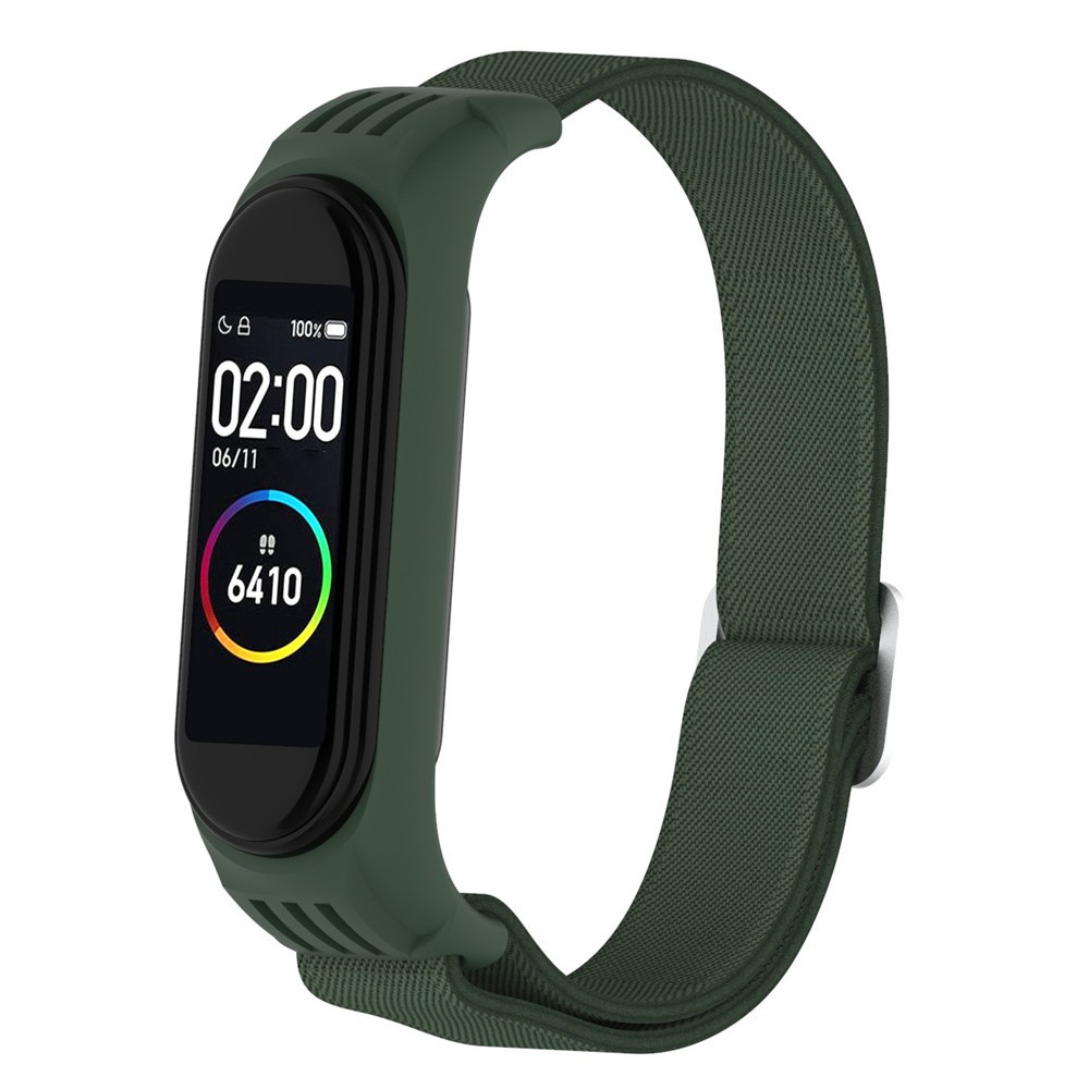 Dây Đeo Nylon Mềm Thoáng Khí Cho Đồng Hồ Thông Minh Xiaomi Mi Band 7 6 5 4 3