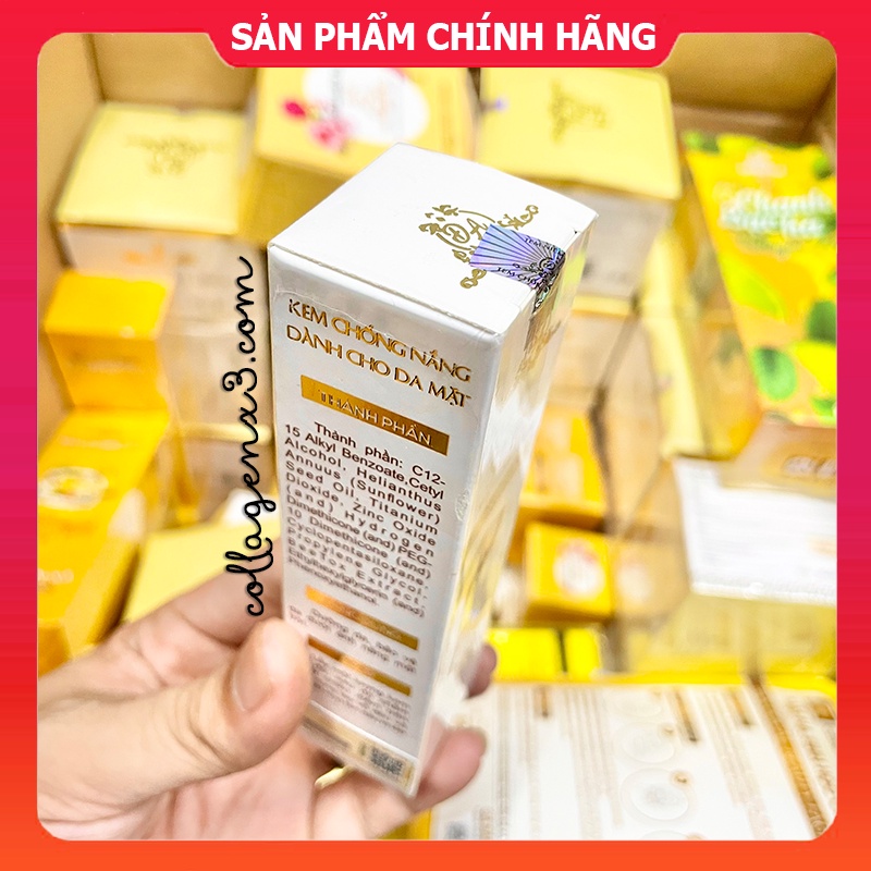 Kem Chống Nắng Collagen X3 chính hãng Mỹ Phẩm Đông Anh - Chống nắng nọc ong Colagen X3