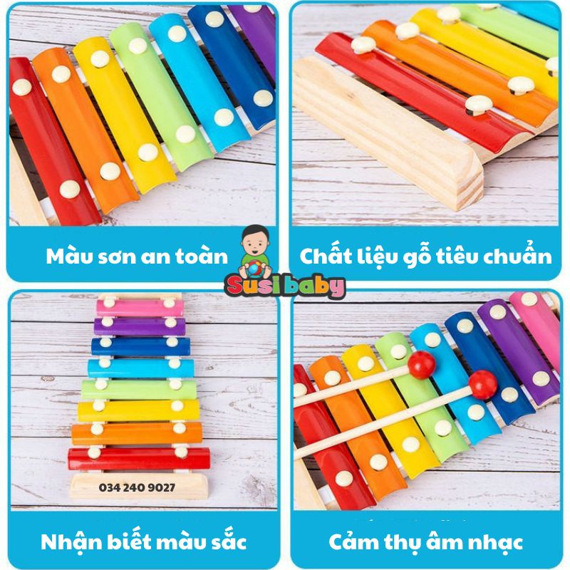 Đồ chơi gỗ Montessori rèn luyện tư duy - Đồ chơi giáo dục sớm