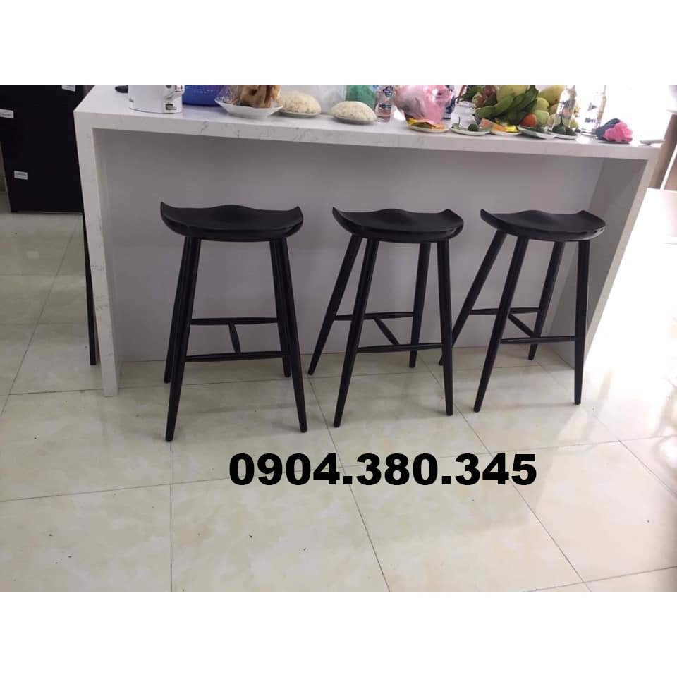 GHẾ QUẦY BAR GỖ SỒI NGA [BH 12 tháng] 1 đổi 1 trong 3 ngày [4 chân] | BigBuy360 - bigbuy360.vn
